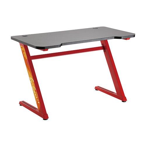 TygerClaw "TYDS140026" Z-Shaped Gaming Computer Desk