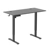 TygerClaw 42 in. Two Stage Column Sit Stand Desk in Black