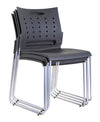 TygerClaw Mid Back Plastic Chair (4 Packs)