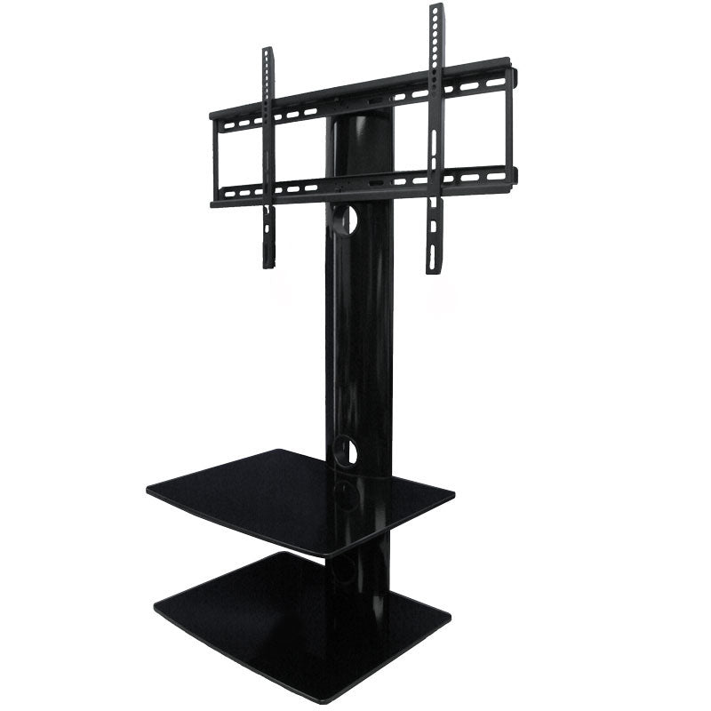 TygerClaw TV Stand with Dual AV Shelves for 32-65" TVs