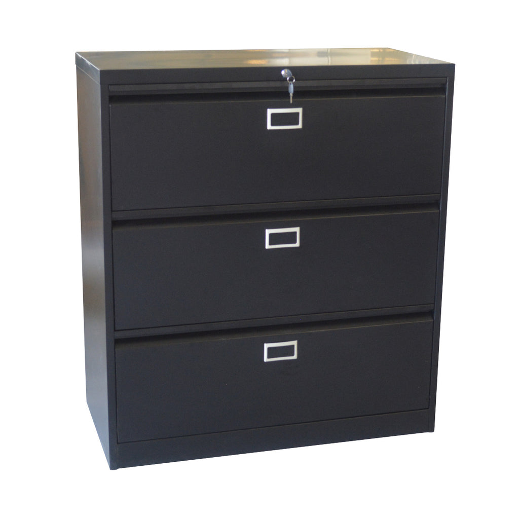 TygerClaw "LCD86122CB" 3 Drawer Lateral Filing Cabinet
