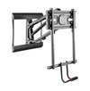 TygerClaw 43” – 73” Full-motion + Pull-Down TV Wall Mount