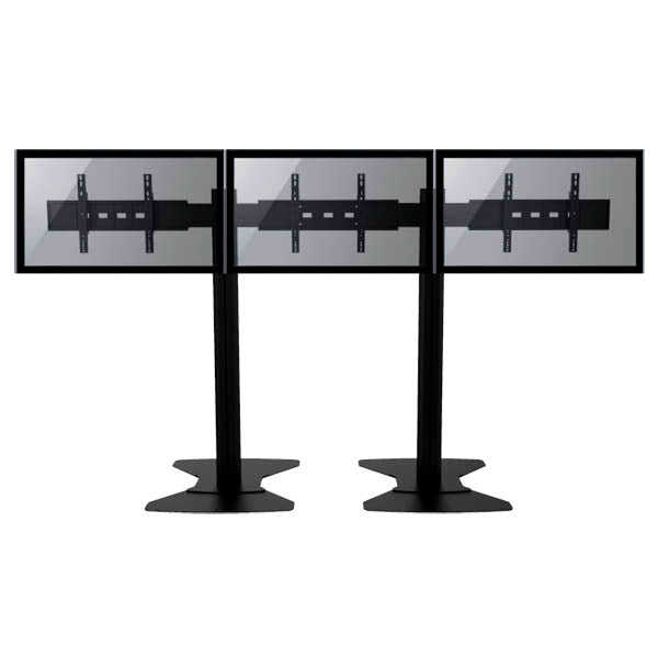 TygerClaw 3 TVs Stand for 30" - 60" TV