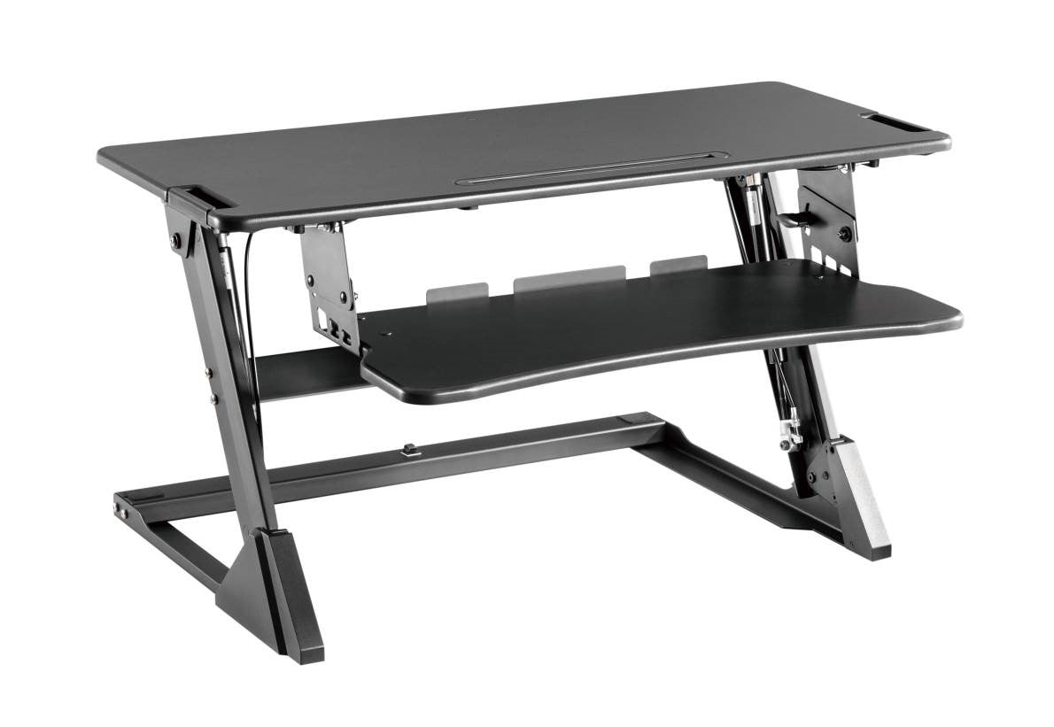 TygerClaw TYDS140036 Gas Spring Sit-Stand Desktop Workstation – Tygerclaw