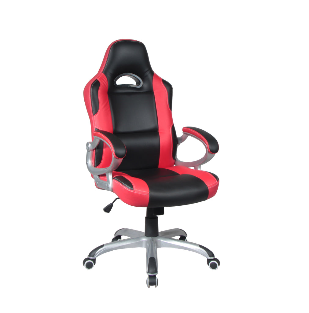 TygerClaw Executive High Back Gaming Style Chair Black and Red