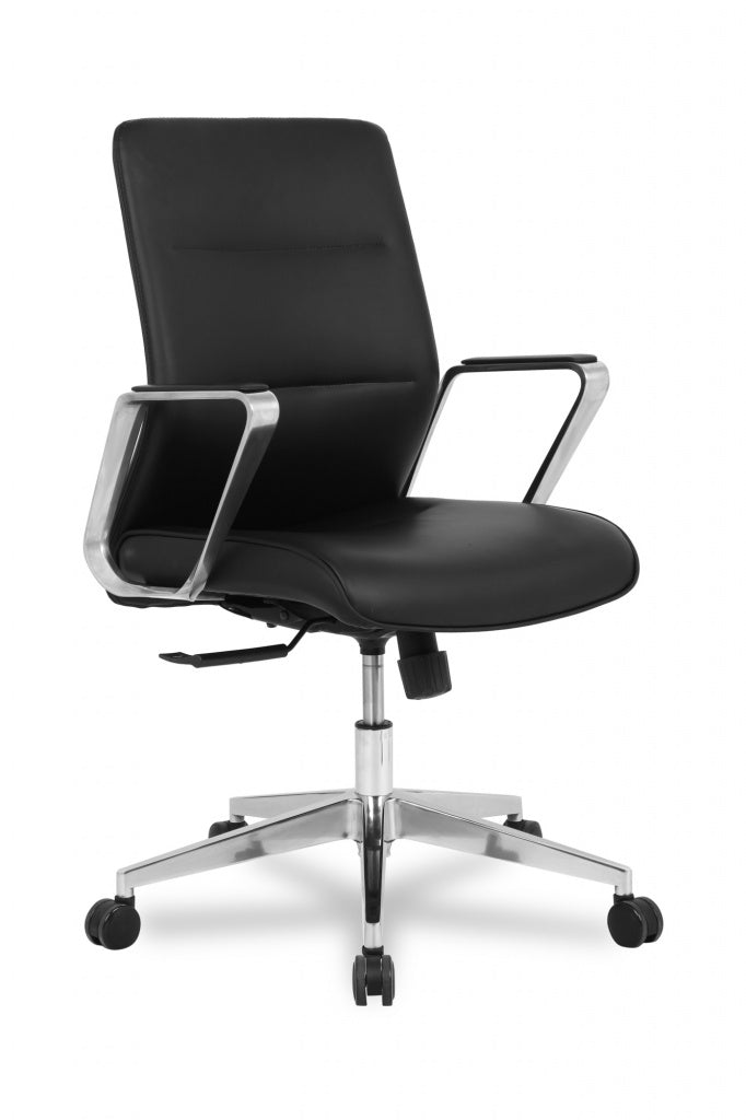 TygerClaw Mid Back Microfiber PU Leather Office Chair