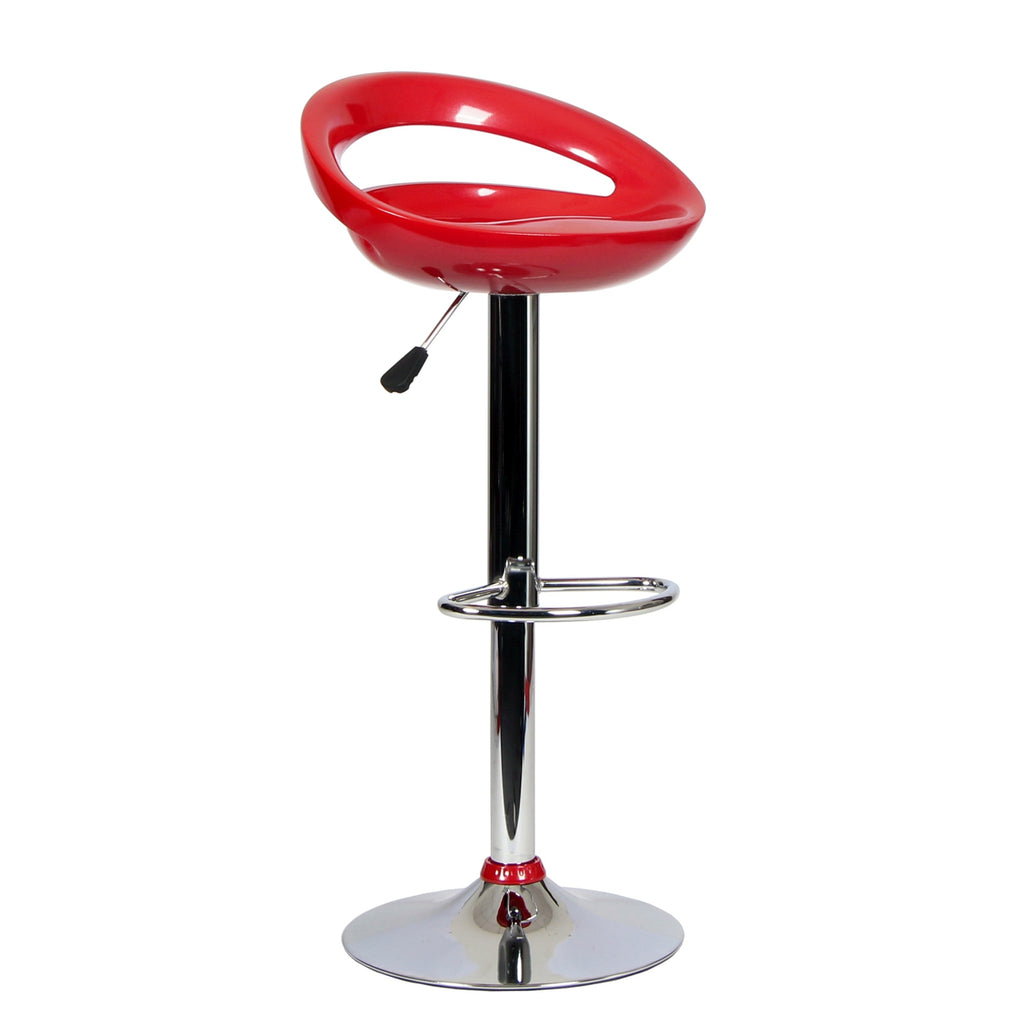 TygerClaw Contemporary Bar Stool (Red)
